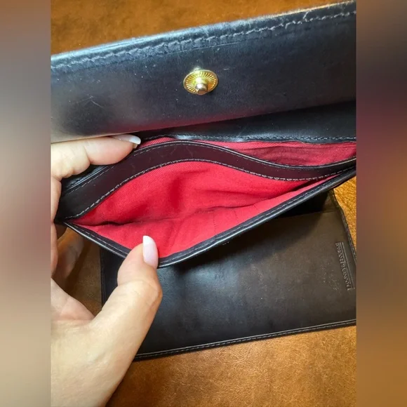 EUC Dooney & Bourke Multicolor Rainbow Pattern Leather Wallet - Picture 13 of 15